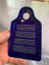 Small ceramic porcelain wasabi spice ginger horseradish fine micro grater zester