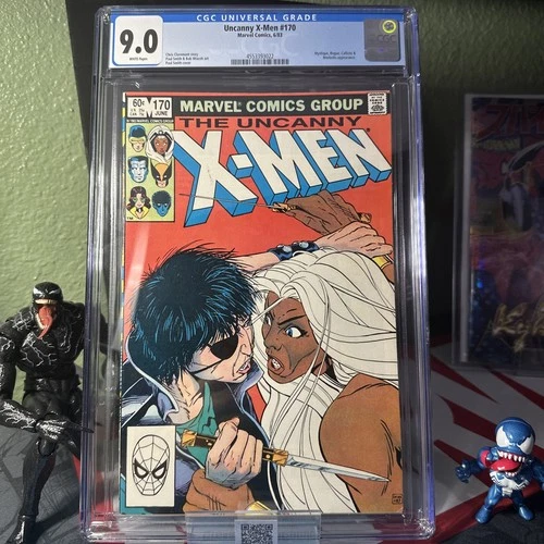 The Uncanny X-Men #170 CGC 9.0 Grade (June 1983) ❌