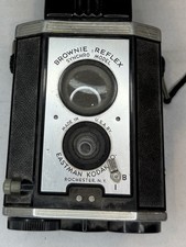 Eastman Kodak Vintage Brownie Reflex Synchro Model - Antique Camera Made in USA