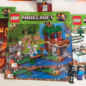 Lego Minecraft Minifigures Lot 21134 21125 21143 21146 21142 21140 21139 21138