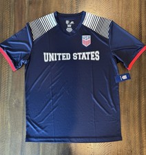 FIFA World Cup USA 2026 Soccer Federation Men’s Size XL Jersey Navy Blue NWT