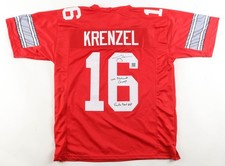 Craig Krenzel Signed Ohio State Buckeyes Jersey Twice Inscribed (Playball Ink)