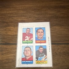 1969 Topps Mini-cards 4-in-1 Coan Hadl Brunelli Birdwell 1969 Topps Mini-cards 4-in-1 Coan Hadl Brunelli Birdwell