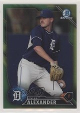 2016 Bowman Chrome Prospects Green Refractor 41/99 Tyler Alexander #BCP235 i6j