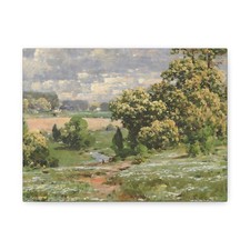William Henry Holmes, born Cadiz, OH - Chestnut Trees in Bloom - Canvas Wall Art