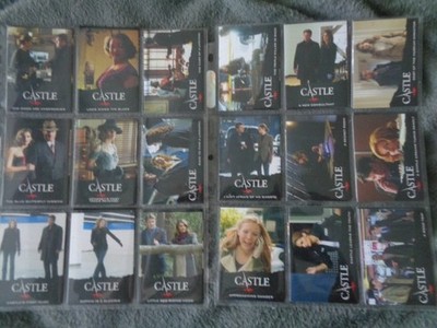 Castle ABC Network Full Base Set 72 Trading Cards