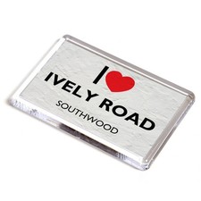 FRIDGE MAGNET - I Love Ively Road, Southwood