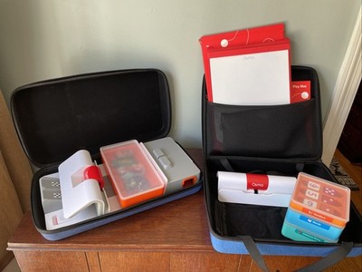 Lot Of Osmo Learning Sets with Hot Wheels, Words, Numbers, Costume, Board & case