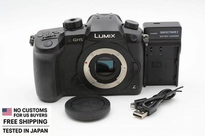 Near Mint Panasonic LUMIX GH5 4K Mirrorless Camera Body JP Tested