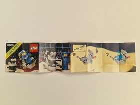 Lego Vintage Set Legoland Classic Space 6809 XT-5 and Droid, w box instructions