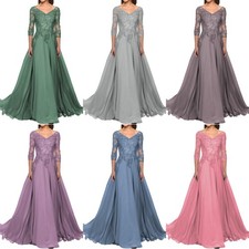Brautmutterkleider Abendkleider Elegant Für V-Ausschnitt Hochzeitsgast Kleider