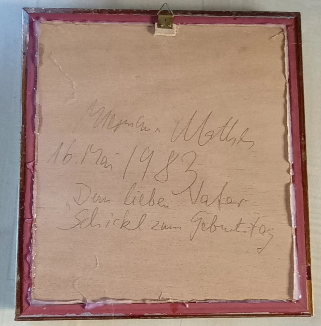 Maria mit Kind, Kupfer/Emaillebild