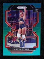 2022 Panini Prizm WWE Teal Prizm 22/49 Lacey Evans #189 7m3