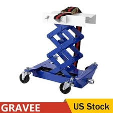 450lbs Low Profile Transmission Jack Auto Car Repair Lifting Jack with 4 Wheels