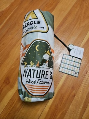 Peanuts Picnic Blanket Beagle Scouts - Hallmark Snoopy Woodstock NEW with Tags
