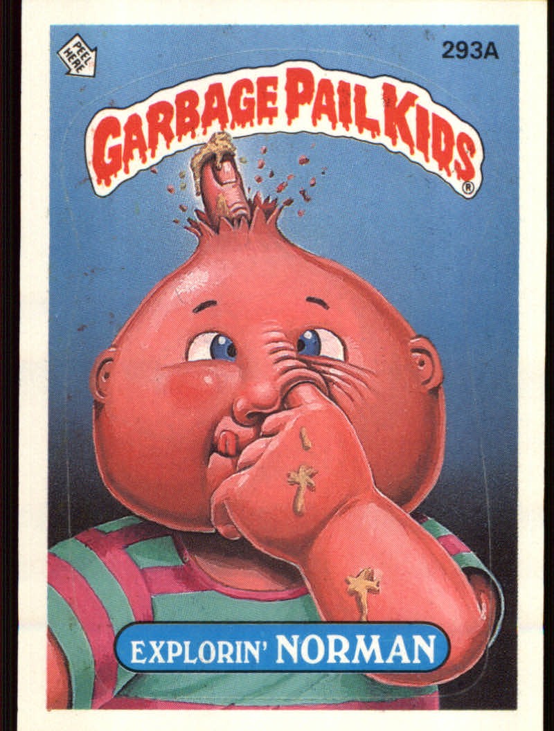 Garbage Pail Kids Series 8 Sticker Cards (1987 Topps) GPK