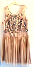 LIPSY 'Nude Pink' Party cocktail / wedding / evening dress
