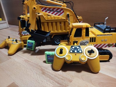 Carson RC Muldenkipper+Raupenbagger mit Fernbedienung und 2Akkus