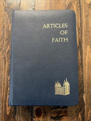 Articles Of Faith James E Talmage 1972 Temple Edition Puffy Covers