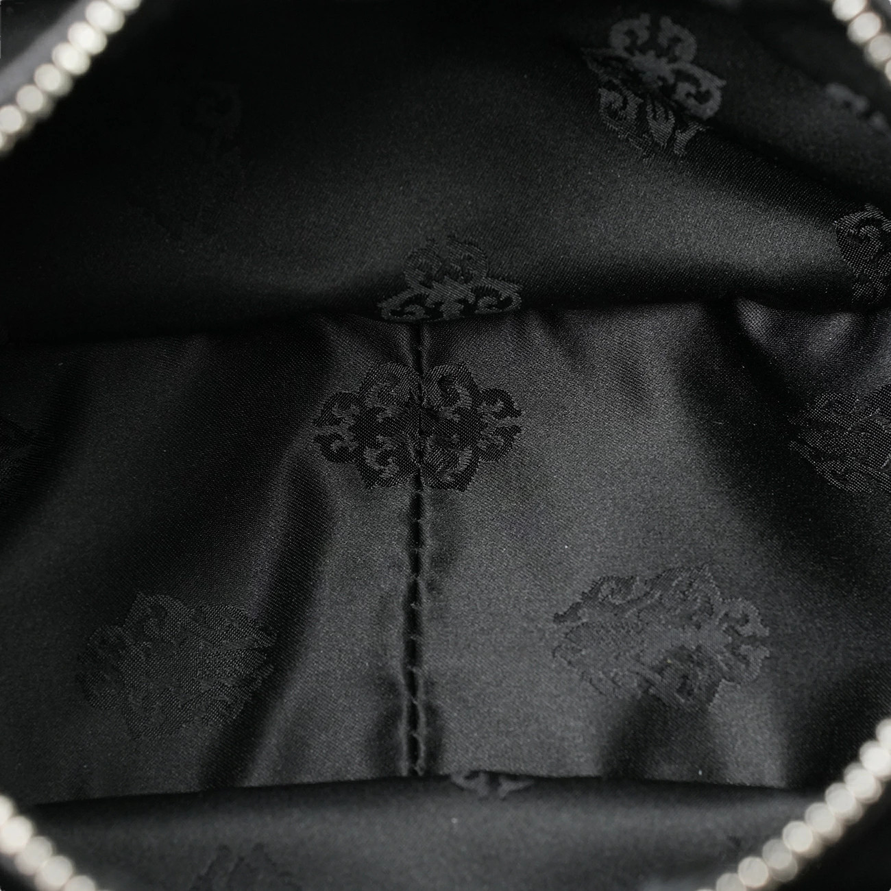 Chrome Hearts Scroll Label HOBO Leather Handbag Sier925 r51_0211 thumbnail 13