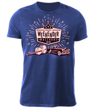T-Shirt - Walldorf Weekender Krone 2025 (Blau)