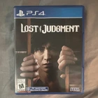Lost Judgment PS4 SEGA