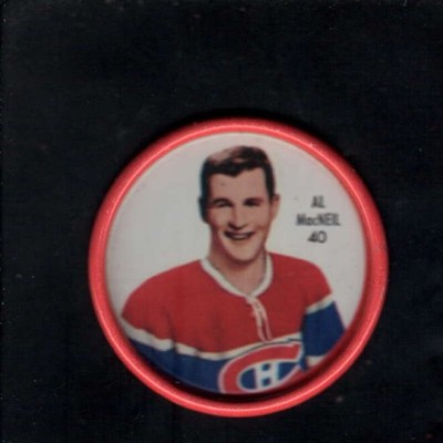 1962 Shirriff Coins #40 Al MacNeil   NM J3129425