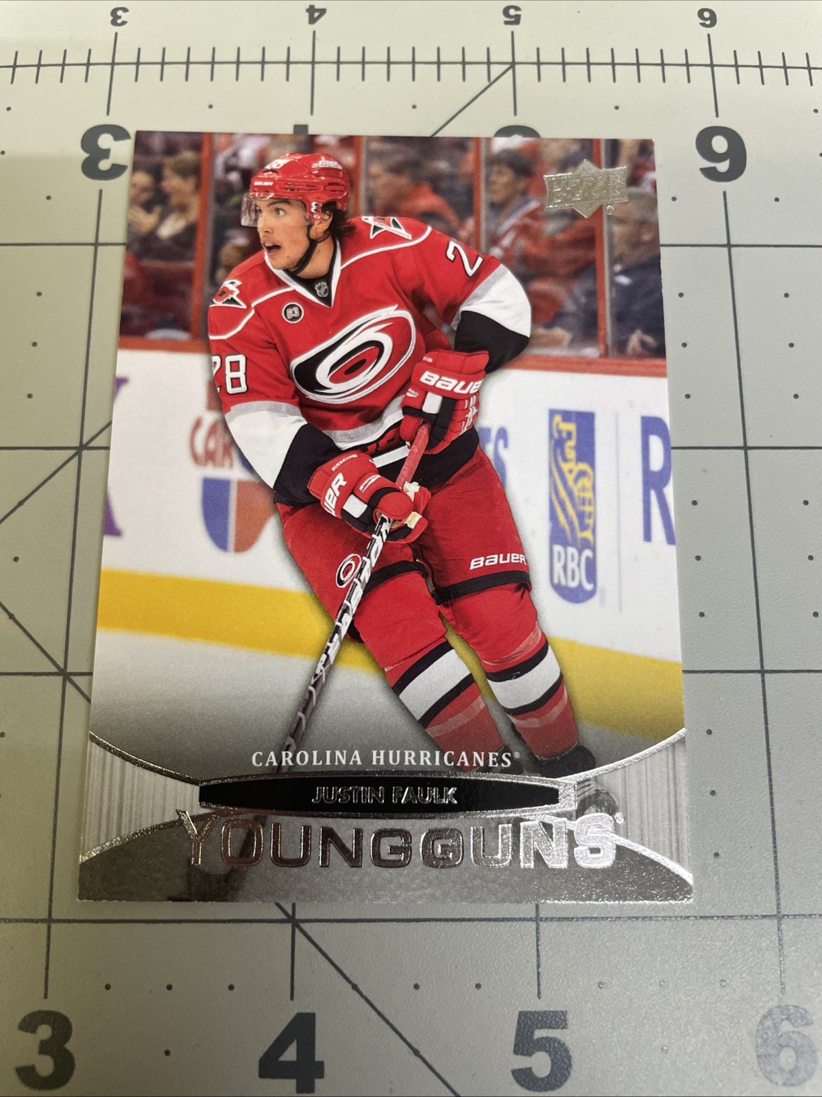 2011-12 Upper Deck Young Guns Justin Faulk # 205