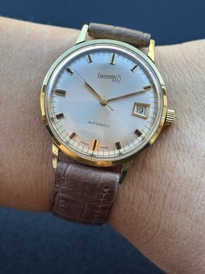 Eberhard Vintage Automatic Watch Cal.266-123 B  Mens 34mm Swiss Made, Serviced