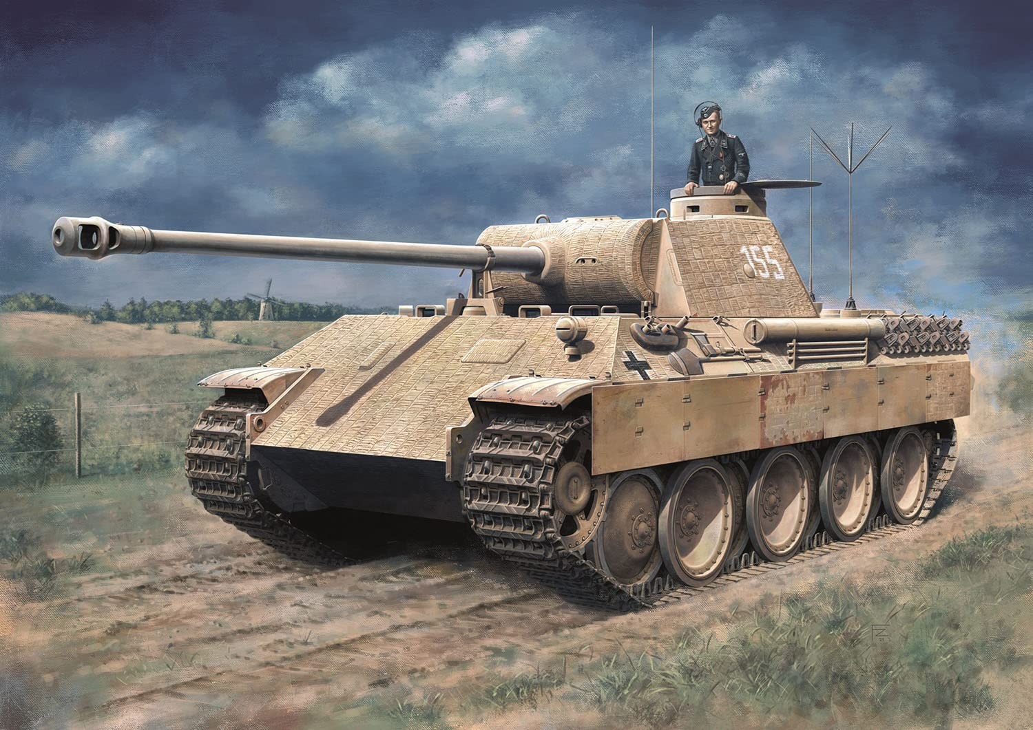 Dragon Models USA Sd.Kfz.171 Pz.BEF.Wg Panther w/Zimmerit