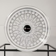 4-new 16 Vors Vr3 Wheels 16x8 4x1004x114.3 20 Silver Rims 73.1