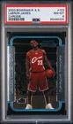 LeBron James 2003 Bowman R&S #123 Chrome Cavaliers RC Iconic Rookie Card PSA 8