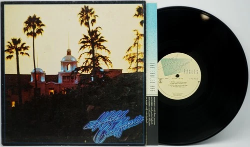 Eagles ♫ Hotel California ♫ Rare 1976 Asylum Records Vinyl LP w/Insert & Poster