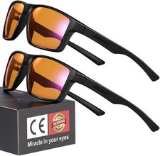 Blue Light Blocking Glasses Gaming Computer Glasses Powerful Professional Scr...