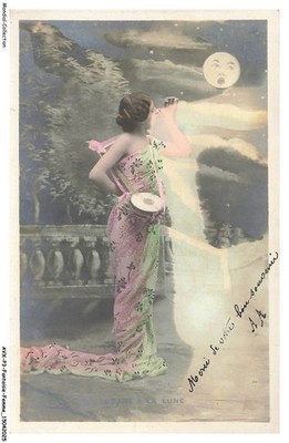 AVXP3-0148-FANTAISIE-FEMME - Weiblich A La Mond