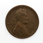 1910-S Lincoln Wheat Cent Key Date Better Grade F/XF Details Rare Coin