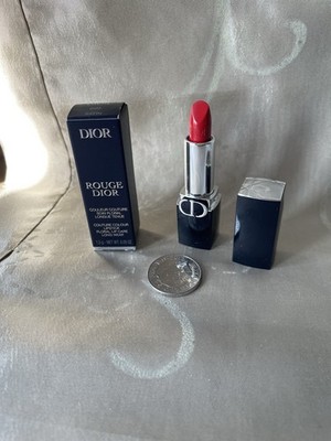 Dior Rouge Miniature Floral Lip Care Lippenstift 999 Red Satin 1,5g