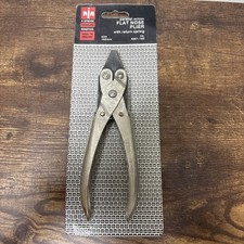 Main 4861-160 Parallel Action Flat Nose Plier With Return Spring Size 160mm