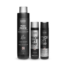 QOD MAX PRIME Brazilian Keratin Blow Dry Straightening Treatment Formaldehydfree