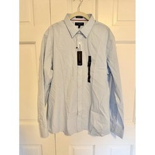 Banana Republic Untucked Fit Shirt XL NWT Light Blue Button Down