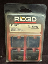 Ridgid 37850 12-R Alloy Pipe Dies 2" NPT