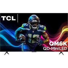 TCL 85" QM6K 4K UHD HDR QD Mini LED Smart TV with Google TV 2025 85QM6K
