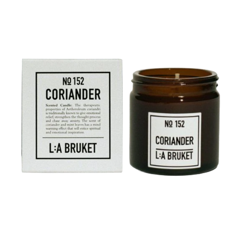 L:A Bruket Coriander Scented Candle 50g No.152