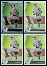 2021 Prizm Draft Picks Luke Murphy Lot #PDP110 Vanderbilt/Angels Silver Holo RC