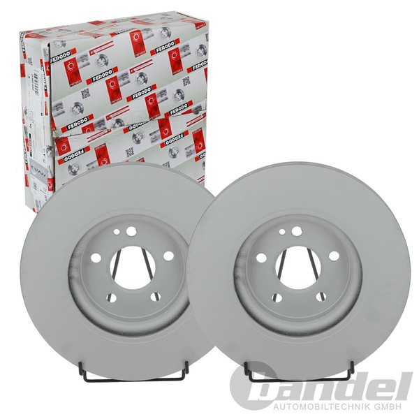 2X Ferodo 320Mm Bremsscheiben BelÜFtet Vorne Passend FüR Infiniti Q30 QX30 Merce-image