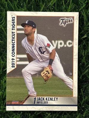 Jack Kenley 2019 Connecticut Tigers #16 Detroit Tigers MILB Card
