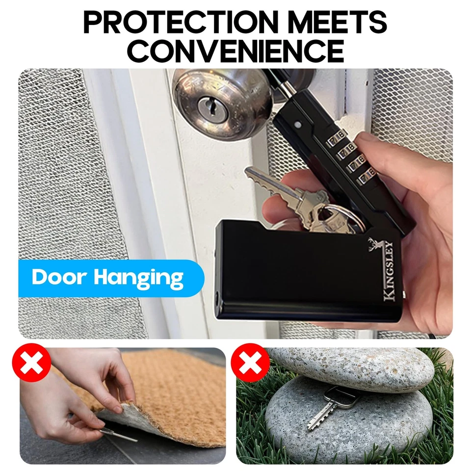 Portable Resettable Key Safe Lockbox for Realtors & Vacation Rentals - Image 2 of 4