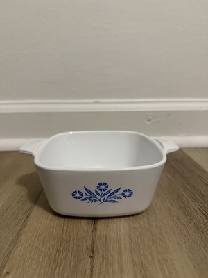 Vintage Corning Ware BLUE CORNFLOWER P-43-B 2 3/4 Cup Casserole Dish No Lid