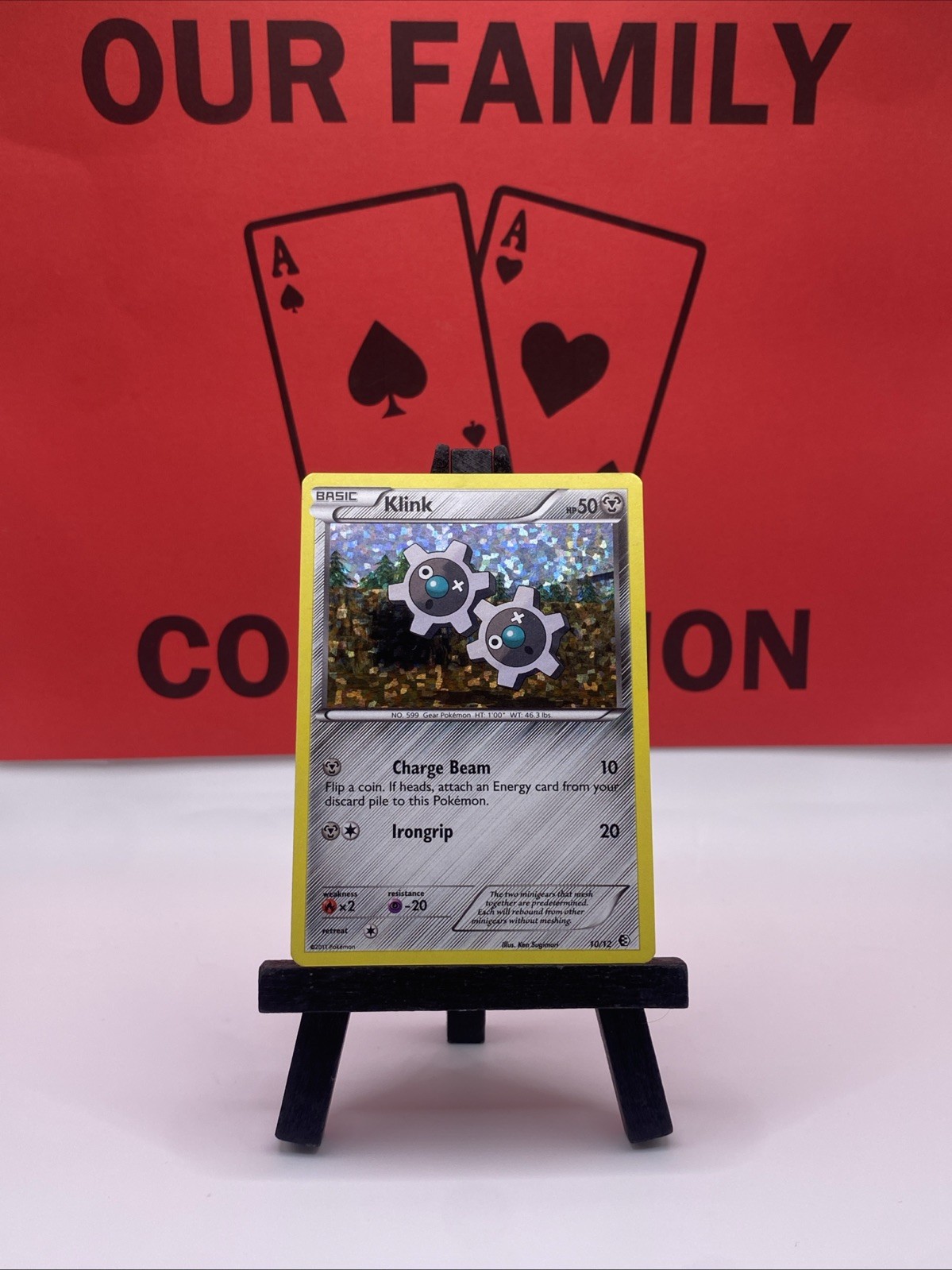 Klink 10/12 McDonald's Promos Holo Promo Pokemon TCG 2011 LP