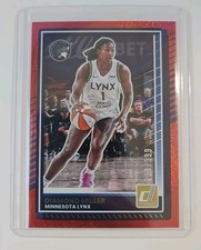 2025 WNBA Panini Donruss Diamond Miller #17 Red Shimmer /399 NM Lynx